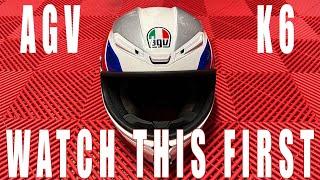 Watch This Before You Buy an AGV K6 Motorcycle Helmet