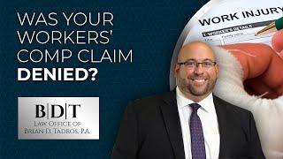 Claim Denied For Your Workers' Comp Case? Find Out Why