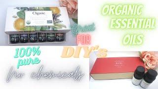 Where to find 100% Pure Organic Essential Oils? Great for DIY's {2 Highly rated Brands} #Organic