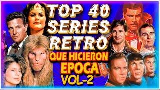 TOP 40 SERIES RETRO: 60s 70s y 80s