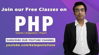 PHP & MySQL Training Promo | betaQsolutions