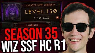 Diablo 3 - SEASON 35 WIZARD GR150 RANK 1