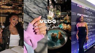 a week w me: dinner w the girls + maintenance + L’Oreal Paris event + more