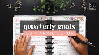 GOAL SETTING 2024 :: Q2 Quarterly Goals & April Monthly Goals Setup for Productivity and Success