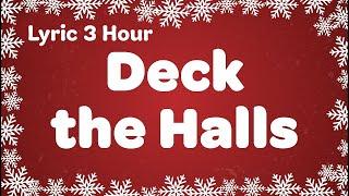 Deck the Halls with Lyrics 3 Hour | Christmas Carols 2021 Top Christmas Songs