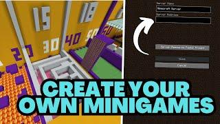 How to Create Your Own Minigames in Minecraft (Quick Tutorial)