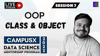 OOP Part 1 | Class & Object | Data Science Mentorship Program(DSMP) 2022-23