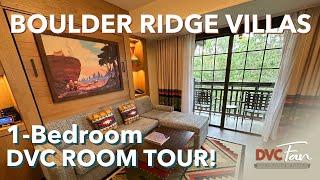 Tour a Stunning 1-Bedroom DVC Villa at Boulder Ridge Villas | Disney's Wilderness Lodge!