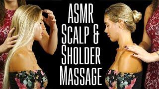 ASMR Ultra Scalp, Shoulder Massage for Sleeping  (Soft Whispering)