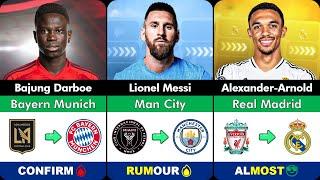 Latest CONFIRMED and RUMOUR Transfers 2025! FT. Messi, Alexander-Arnold, Pogba