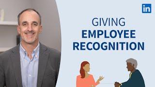 Management Tutorial - Employee recognition tips