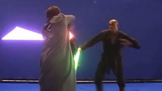 Star Wars Test Footoge: Windu vs Palpatine (with original sound effects)