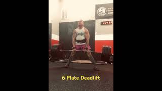 FinallySix plates dead lift 44 years old 202 pounds