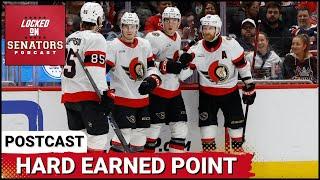 POSTCAST: OTTAWA SENATORS ERASE 3-0 DEFICIT, FALL IN SHOOTOUT TO WASHINGTON CAPITALS