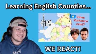 We React to English counties explained - Jay Foreman Reaction