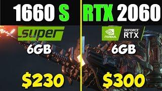 GTX 1660 Super vs. RTX 2060 | How Big is the Difference?