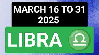 Libra Pwiding Ganap sa MARCH 16 to 31 2025