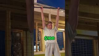 $100 Hang Bar Challenge #shorts