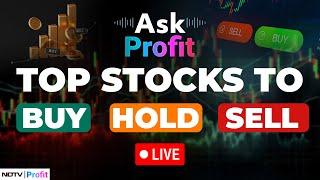 Top Stock Picks For May 2025: Expert Buy, Hold, Sell Recommendations | Stock Market LIVE News