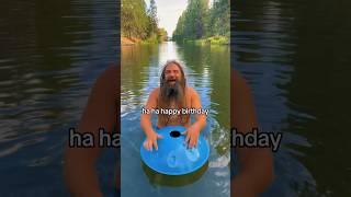 River Birthday???  #happybirthday #birthday #river #idaho #cda #beard @NovaPansHandpans