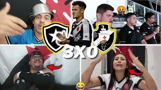 REAÇÕES VASCAINAS REVOLTADOS - BOTAFOGO 3X0 VASCO- BRASILEIRÃO 2024- VAMOS RIR KKKKK