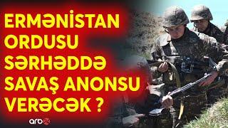 GÖRÜNTÜLƏR YAYILDI - Ermənistan ordusu sərhədə texnika toplayır: Kritik səfər öncəsi gərginlik