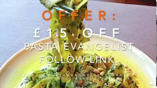 Offer: £15 OFF Pasta Evangelist Discount Code