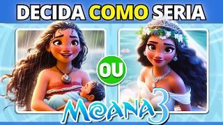  MOANA | O QUE VOCÊ PREFERE PARA O NOVO FILME  | #quiz #buuquiz #moana2