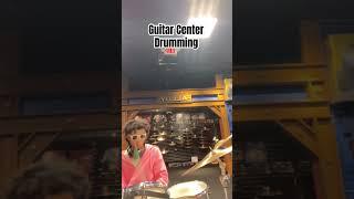 Guitar Center Drumming #guitarcenter #drums #drummer #drumming #drummerlife #drumcover #drumcam