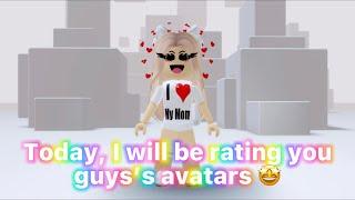 Rating you guys’s avatars in roblox