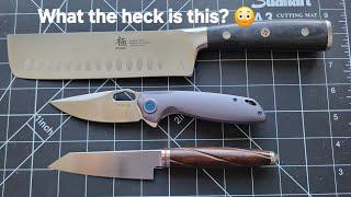 Fintiso Cobra and kitchen knives. Nakiri and Kiritsuke ️