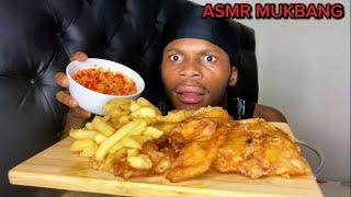 Massive Fish and Chips - ASMR MUKBANG South Africa edition