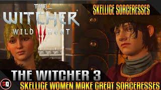 The Witcher 3 Wild Hunt - Skellige Women Make Great Sorceresses