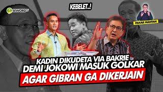 Alifurrahman: KADIN DIKUDETA VIA BAKRIE, DEMI JOKOWI MASUK GOLKAR, AGAR GIBRAN GA DIKERJAIN