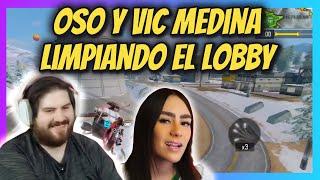 OSO Y VIC MEDINA LIMPIANDO EL LOBBY || CALL OF DUTY MOBILE