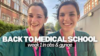 MEDICAL STUDENT WEEK IN LIFE ON HOSPITAL PLACEMENT | starting my 4th year of medical school uk