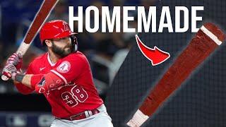 Can A MLB Player Get A Hit With A Homemade Bat?