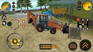 JCB Backhoe Loader Simulator Gameplay