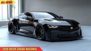 2026 Buick Grand National First Look: Luxury and Comfort Redefined...