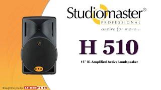 H510 Active Loudspeaker by Studiomaster Professional