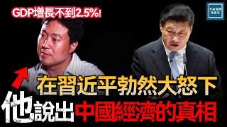 在習近平勃然大怒之下，中國學者還是講出了經濟的真相｜天高海闊 20250109｜余永定｜高善文｜朱恒鹏