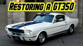 Restoring a 1965 Shelby GT350 with factory-correct details