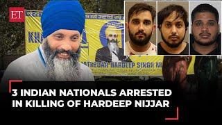 Canada police arrests 3 Indian nationals in Hardeep Nijjar killing case, were part of 'hit squad'