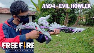 Mencoba bikin AN94 EVO GUN free fire dari kayu !!! |AN94 - EVIL HOWLER !!!
