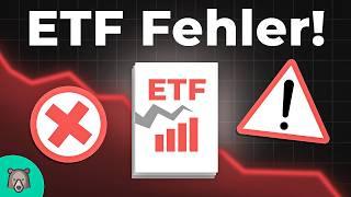 9 häufige ETF Fehler die Investoren machen | ETF Anfänger-Tipps