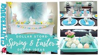 Easter and Spring Decorating Ideas 2020 - Dollar Store Decorate with Me 