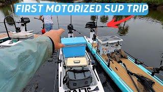 Successful First Trip On My Newly Motorized L2Fish Paddleboard (SUP)