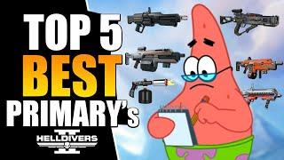 Top 5 Best Primary Weapons in Helldivers 2