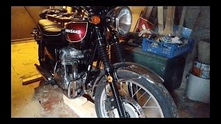 Unboxing: хромированные дуги для мотоцикла Kawasaki W650 c Aliexpress