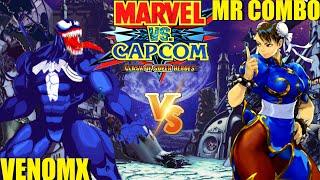 Marvel vs Capcom: MR COMBO vs VENOM (FT5)